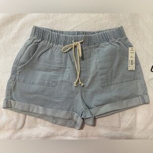 COPY - Denim, light wash, cuffed shorts size XL (15-17) NWT
